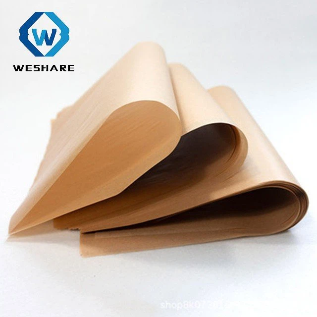 unbleached double sided silicone paper sheets